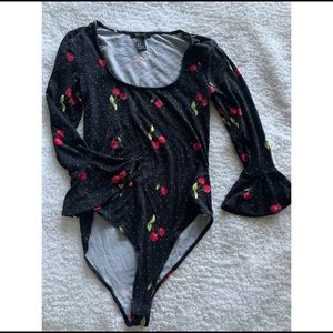 Cherry Print Bodysuit